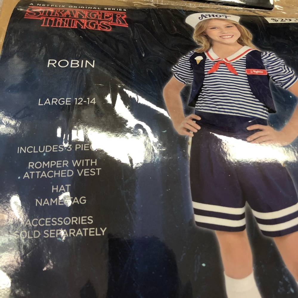 Stranger Things Robin Children’s Costume! New! - Picture 4 of 6